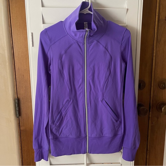 lululemon athletica Jackets & Blazers - Lululemon Purple Zip Up Jacket, 6